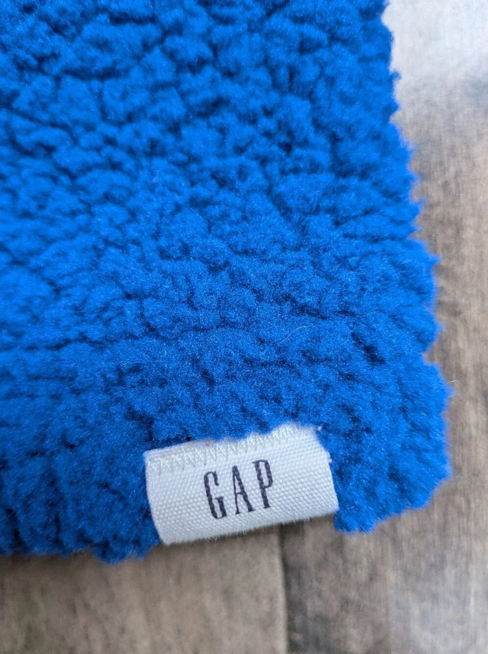 babyGap NWT Toddler Sherpa Fleece Quarter-Zip Colorblock Jacket - Size 5